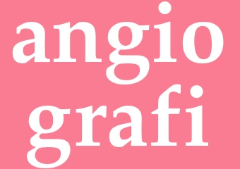 Synonym angiografi