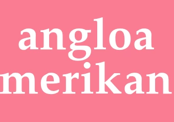 Synonym angloamerikan