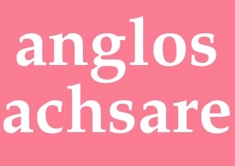 Synonym anglosachsare