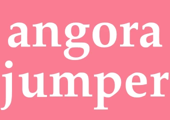 Synonym angorajumper