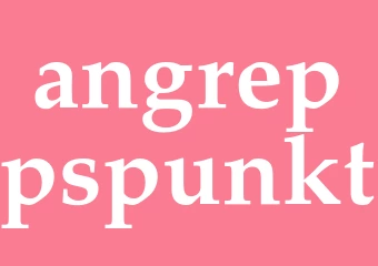 Synonym angreppspunkt
