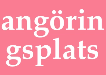 Synonym angöringsplats