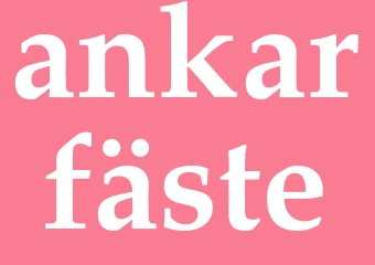 Synonym ankarfäste