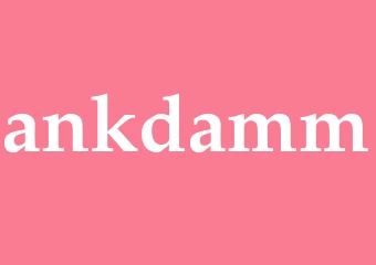 Synonym ankdamm