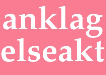 Synonym anklagelseakt
