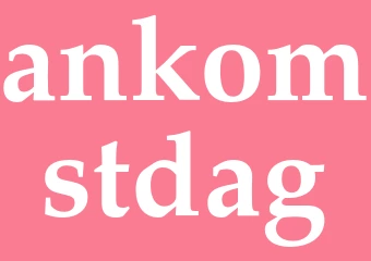 Synonym ankomstdag