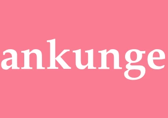 Synonym ankunge