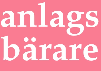 Synonym anlagsbärare