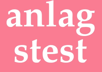 Synonym anlagstest