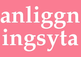 Synonym anliggningsyta