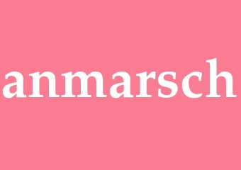 Synonym anmarsch