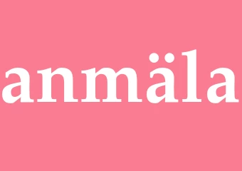 Synonym anmäla