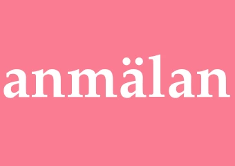 Synonym anmälan