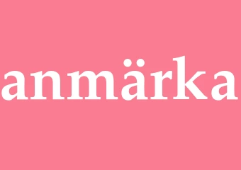 Synonym anmärka
