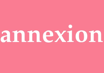 Synonym annexion
