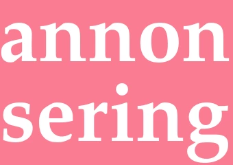 Synonym annonsering