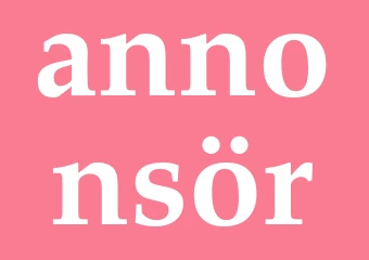 Synonym annonsör