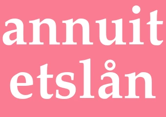 Synonym annuitetslån