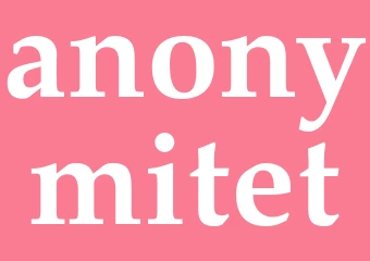 Synonym anonymitet