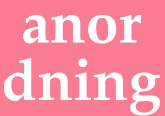 Synonym anordning