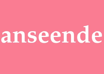 Synonym anseende