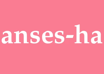 Synonym anses ha