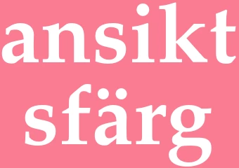 Synonym ansiktsfärg
