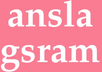 Synonym anslagsram