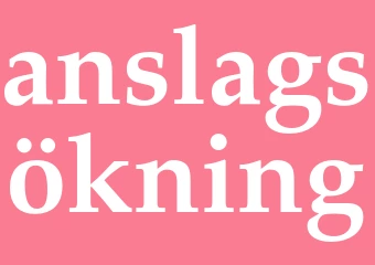 Synonym anslagsökning