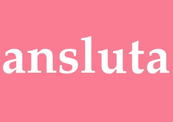 Synonym ansluta