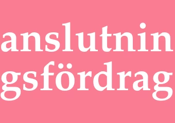 Synonym anslutningsfördrag