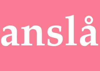 Synonym anslå