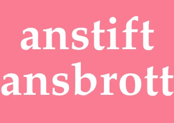 Synonym anstiftansbrott