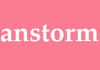 Synonym anstorm