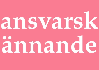 Synonym ansvarskännande