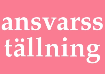 Synonym ansvarsställning