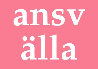 Synonym ansvälla