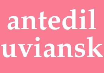 Synonym antediluviansk