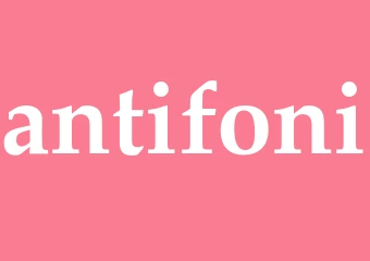 Synonym antifoni