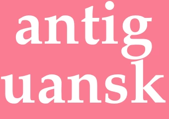Synonym antiguansk