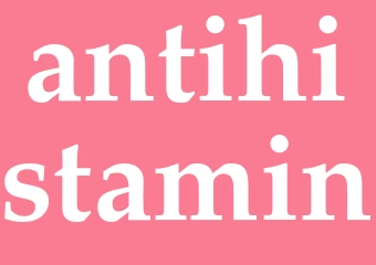 Synonym antihistamin