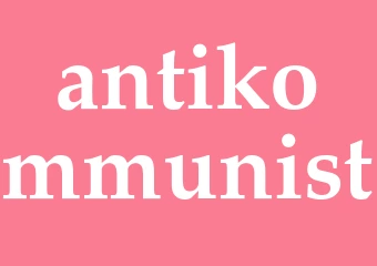 Synonym antikommunist