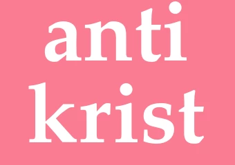 Synonym antikrist