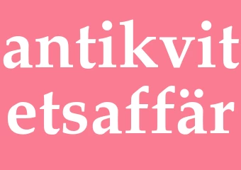 Synonym antikvitetsaffär