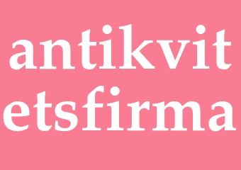 Synonym antikvitetsfirma
