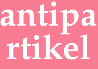 Synonym antipartikel