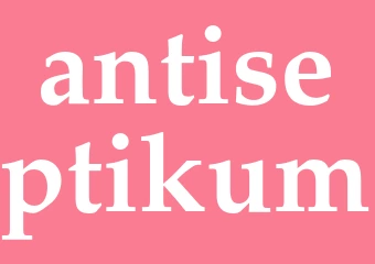 Synonym antiseptikum