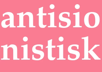 Synonym antisionistisk