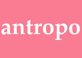 Synonym antropo