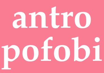 Synonym antropofobi